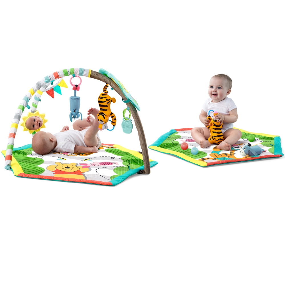 winnie the pooh happy as can bee activity gym from bright starts