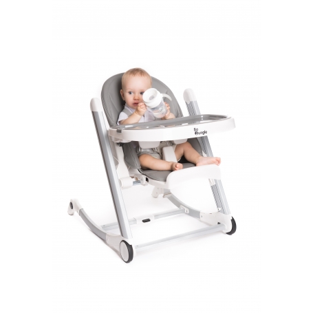 baby high chair grey