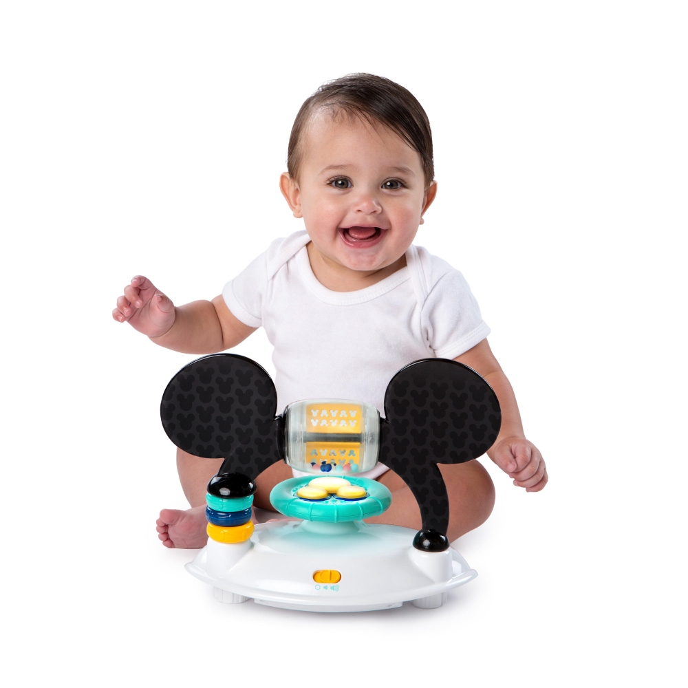 disney baby mickey mouse happy triangles walker